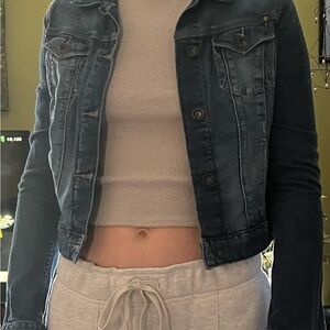 Lucky Brand Dark Blue Jean Jacket